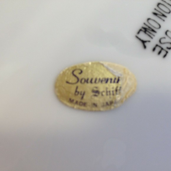 Vintage Schiff Las Vegas Souvenir Plate Gold Trim Sahara Stardust Hilton 10.25" - Picture 9 of 12